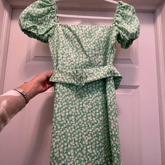 Zara | Dresses | Zara Puff Sleeve Mini Dress Size Xs New With Tags |  Poshmark